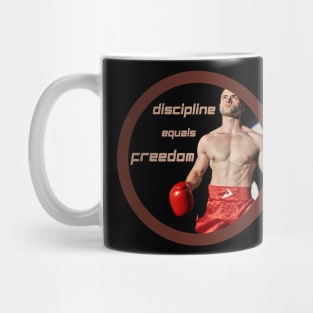 Discipline Equals Freedom Mug